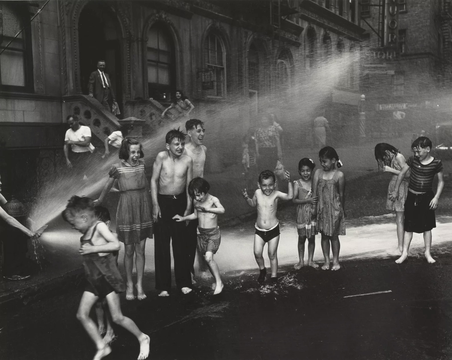 Weegee capturing New York's nocturnal drama